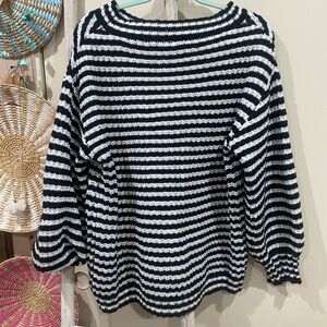 Cozy, casual pull over style sweater